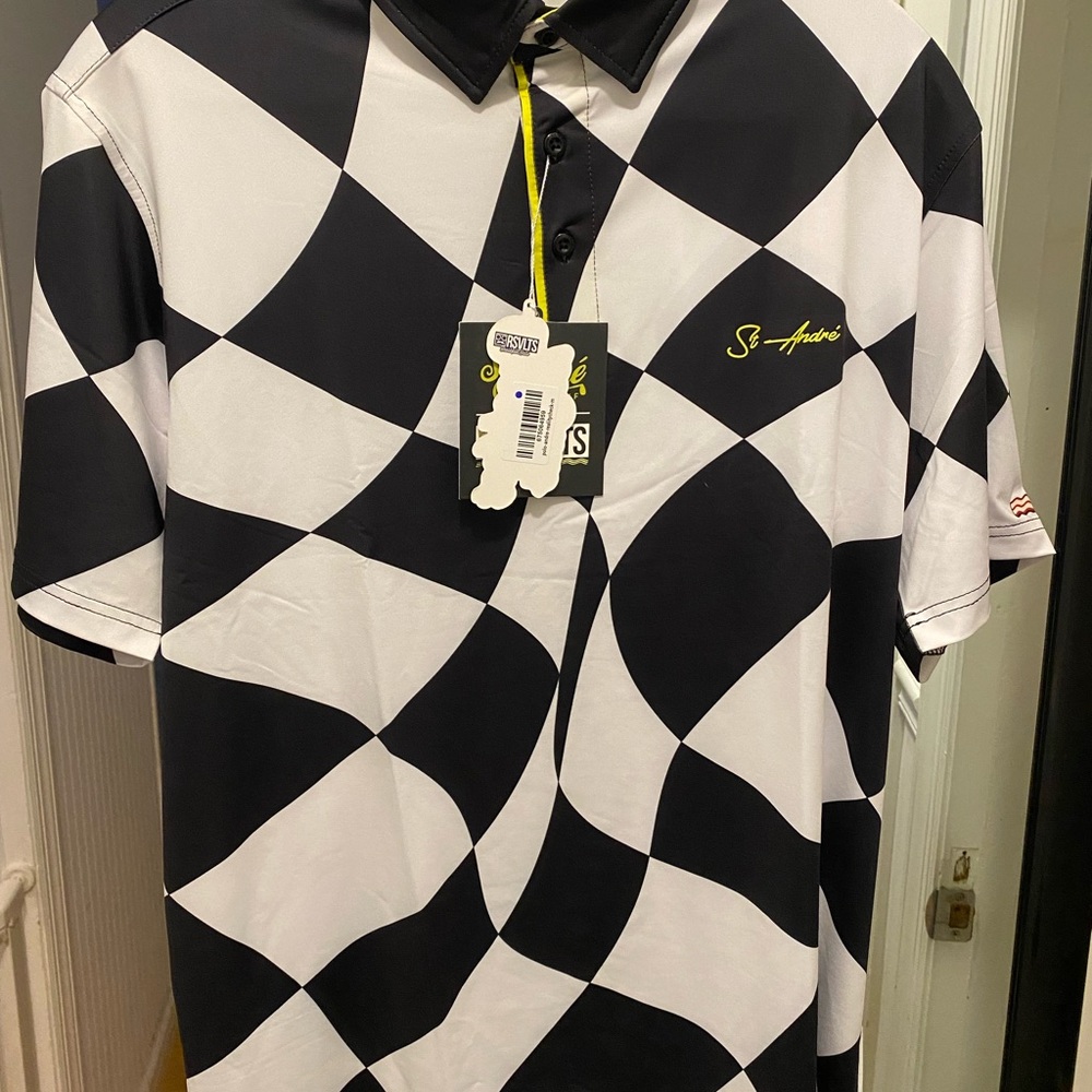 RSVLTS short sleeve golf polo - size medium